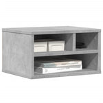 Skriverbord Grå 40X32X22,5 Cm Konstruert Tre