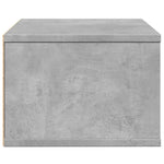 Skriverbord Grå 40X32X22,5 Cm Konstruert Tre