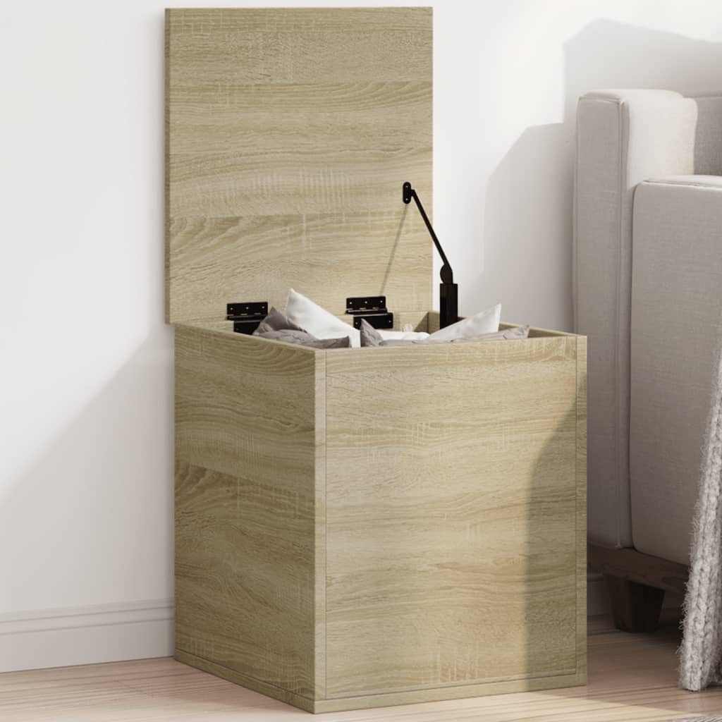 Oppbevaringsboks Sonoma Eik 40X42X46 Cm Konstruert Tre