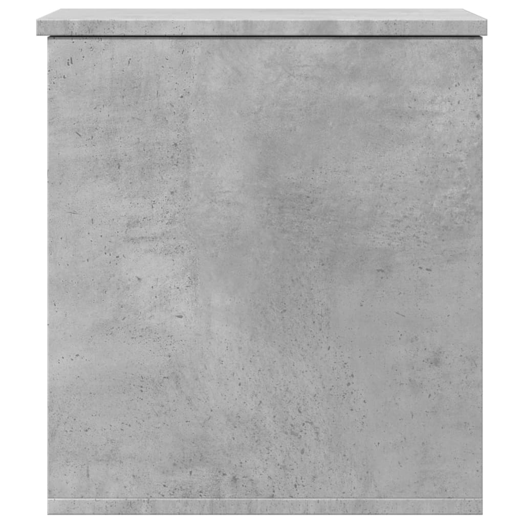 Oppbevaringsboks Betonggrå 40X42X46 Cm Konstruert Tre
