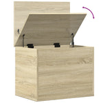 Oppbevaringsboks Sonoma Eik 60X42X46 Cm Konstruert Tre