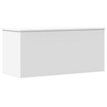 Oppbevaringsboks Hvit 100X42X46 Cm Konstruert Tre