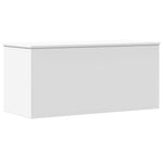 Oppbevaringsboks Hvit 100X42X46 Cm Konstruert Tre