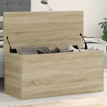 Oppbevaringsboks Sonoma Eik 100X42X46 Cm Konstruert Tre