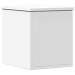 Oppbevaringsboks Hvit 30X35X35 Cm Konstruert Tre