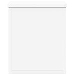 Oppbevaringsboks Hvit 30X35X35 Cm Konstruert Tre