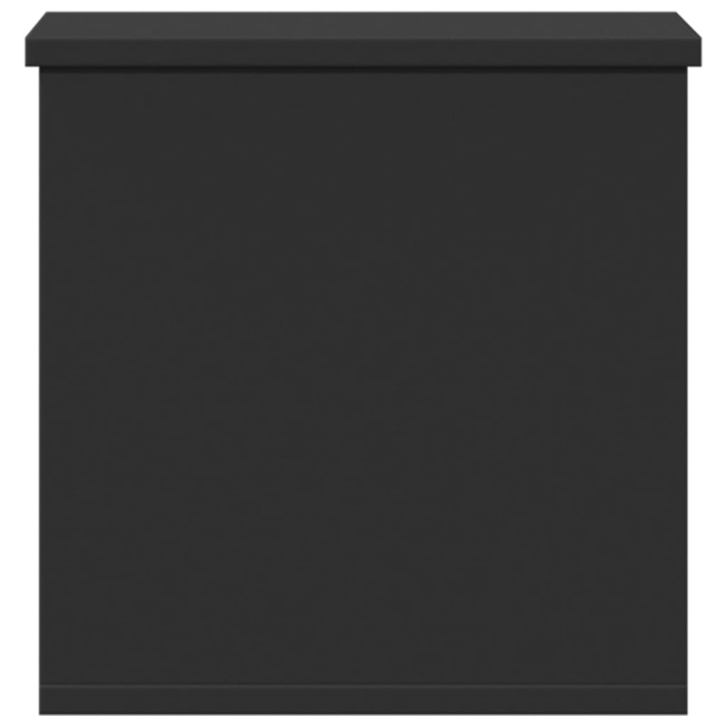 Oppbevaringsboks Svart 30X35X35 Cm Konstruert Tre