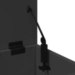 Oppbevaringsboks Svart 30X35X35 Cm Konstruert Tre