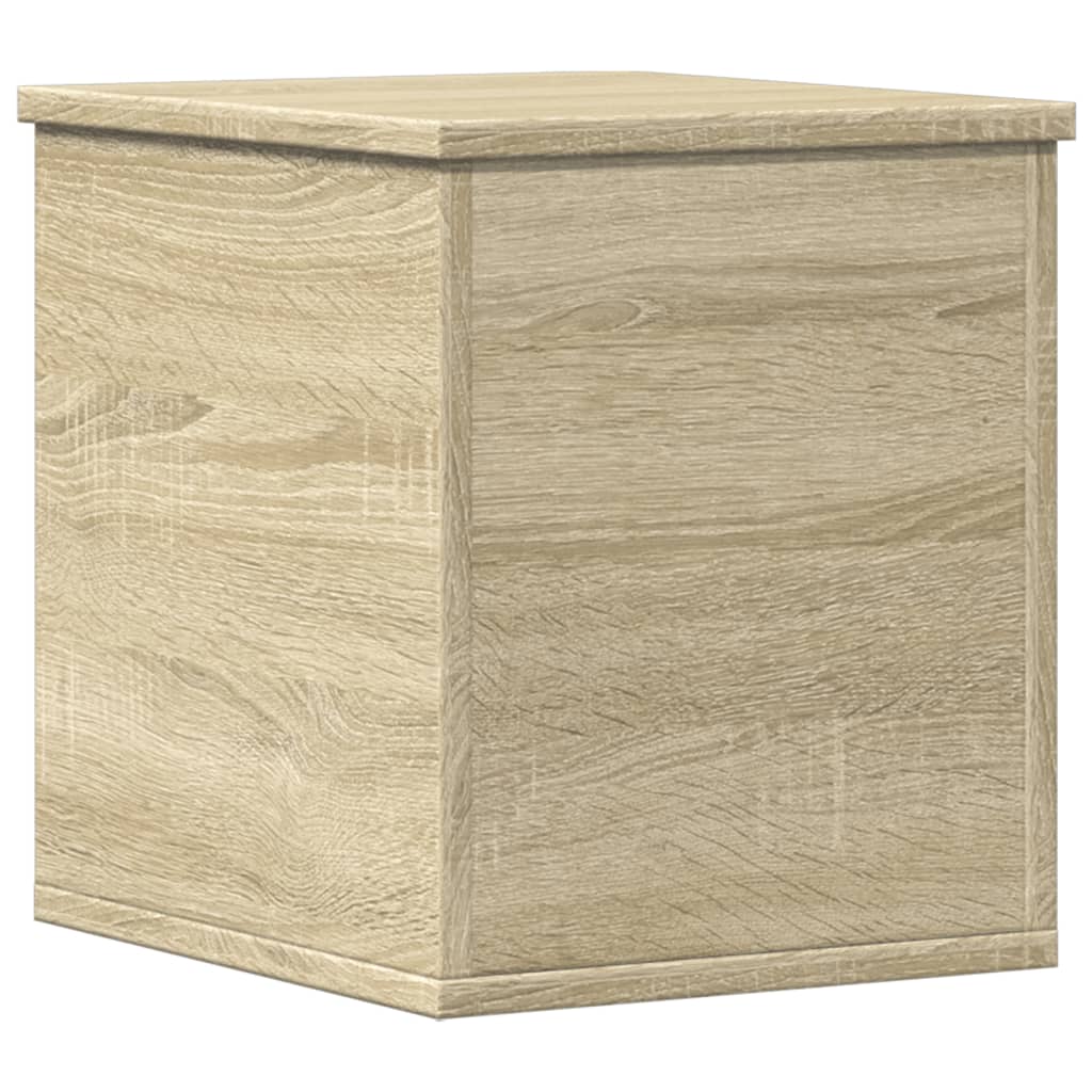 Oppbevaringsboks Sonoma Eik 30X35X35 Cm Konstruert Tre