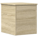 Oppbevaringsboks Sonoma Eik 30X35X35 Cm Konstruert Tre