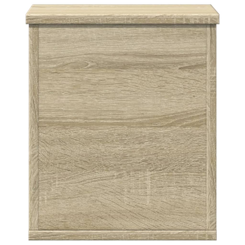 Oppbevaringsboks Sonoma Eik 30X35X35 Cm Konstruert Tre