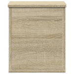 Oppbevaringsboks Sonoma Eik 30X35X35 Cm Konstruert Tre