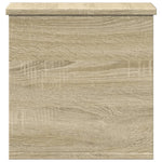 Oppbevaringsboks Sonoma Eik 30X35X35 Cm Konstruert Tre
