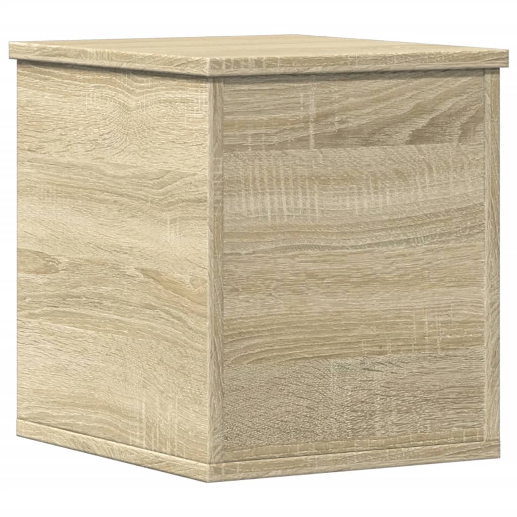 Oppbevaringsboks Sonoma Eik 30X35X35 Cm Konstruert Tre