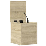 Oppbevaringsboks Sonoma Eik 30X35X35 Cm Konstruert Tre