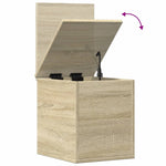 Oppbevaringsboks Sonoma Eik 30X35X35 Cm Konstruert Tre