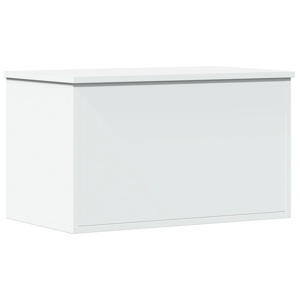 Oppbevaringsboks Hvit 60X35X35 Cm Konstruert Tre