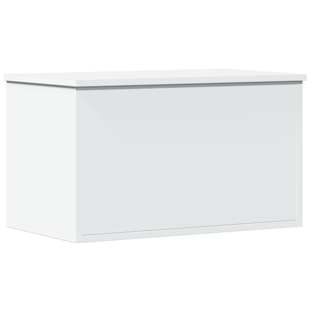 Oppbevaringsboks Hvit 60X35X35 Cm Konstruert Tre