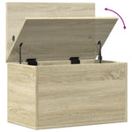 Oppbevaringsboks Sonoma Eik 60X35X35 Cm Konstruert Tre