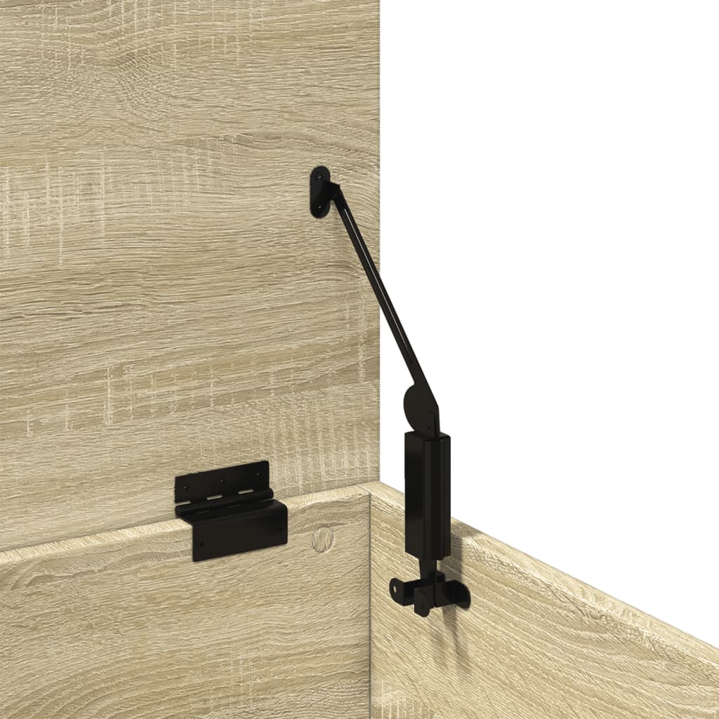 Oppbevaringsboks Sonoma Eik 60X35X35 Cm Konstruert Tre