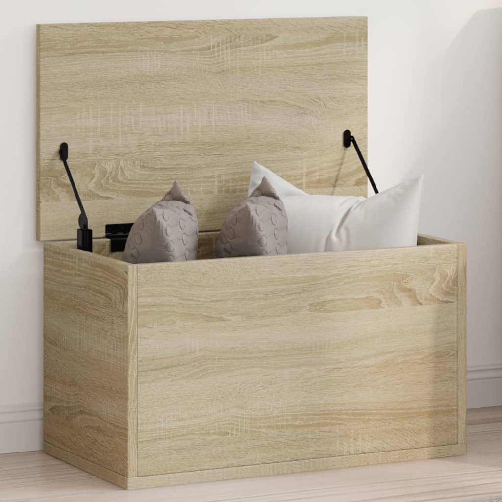 Oppbevaringsboks Sonoma Eik 60X35X35 Cm Konstruert Tre