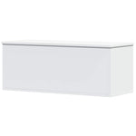 Oppbevaringsboks Hvit 90X35X35 Cm Konstruert Tre