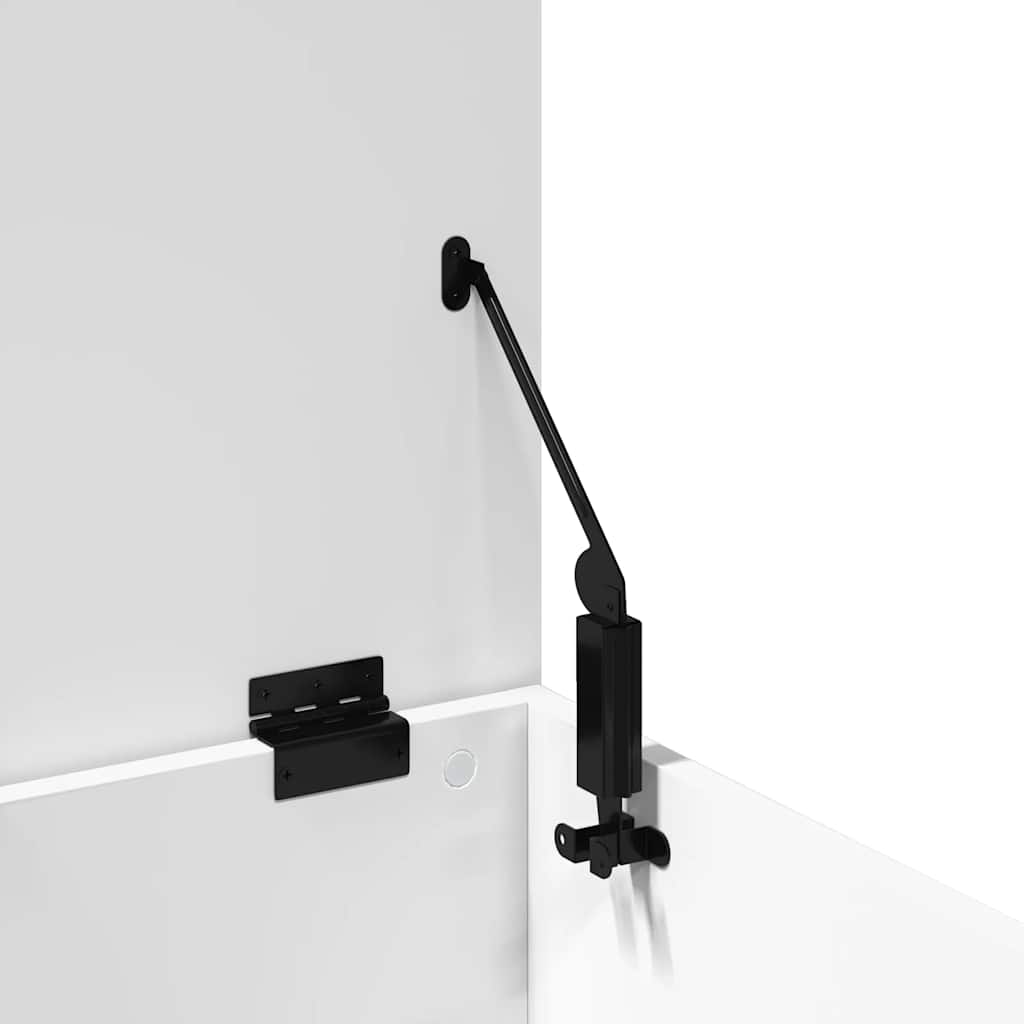 Oppbevaringsboks Hvit 90X35X35 Cm Konstruert Tre