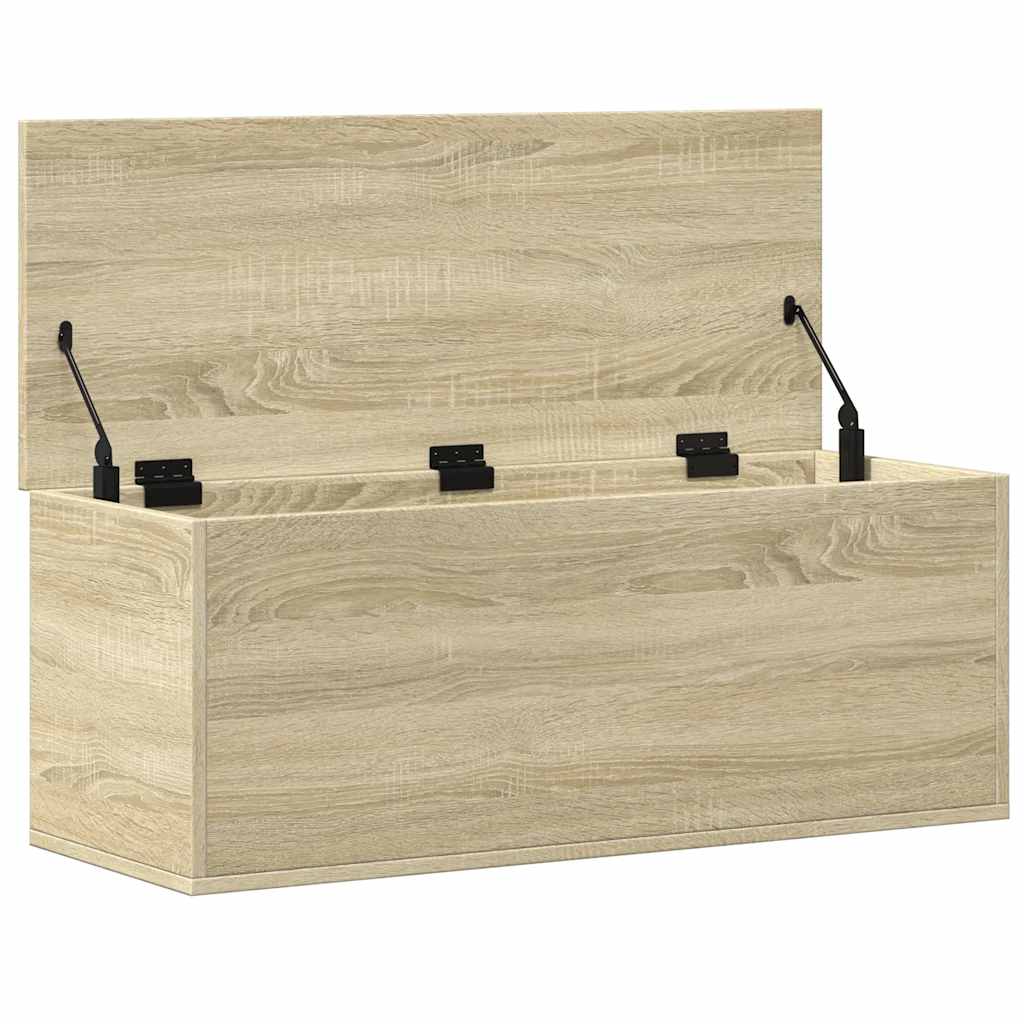 Oppbevaringsboks Sonoma Eik 90X35X35 Cm Konstruert Tre