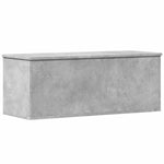Oppbevaringsboks Betonggrå 90X35X35 Cm Konstruert Tre