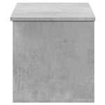 Oppbevaringsboks Betonggrå 90X35X35 Cm Konstruert Tre