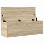 Oppbevaringsboks Sonoma Eik 102X35X35 Cm Konstruert Tre