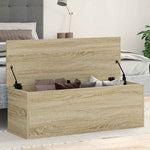 Oppbevaringsboks Sonoma Eik 102X35X35 Cm Konstruert Tre