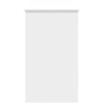 Sminkebord Med Speil Hvit 100X45X76 Cm