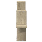 Vegghylle Sonoma Eik 104,5X10X43 Cm Konstruert Tre