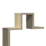 Vegghylle Sonoma Eik 104,5X10X43 Cm Konstruert Tre