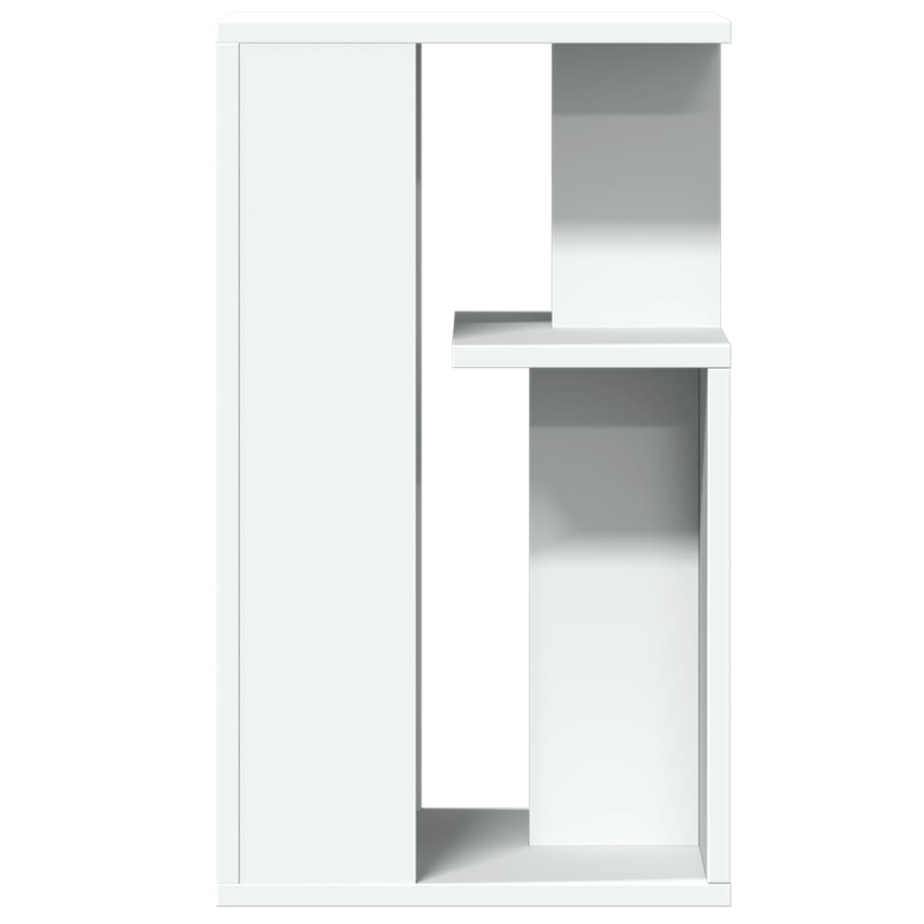 Sidebord Hvit 35X35X60 Cm Sponplate