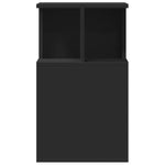 Sidebord Svart 35X35X60 Cm Konstruert Tre