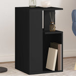 Sidebord Svart 35X35X60 Cm Konstruert Tre