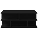 Salongbord Svart 70X70X29 Cm Konstruert Tre
