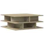 Salongbord Sonoma Eik 70X70X29 Cm Konstruert Tre