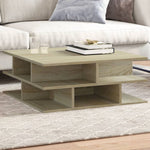 Salongbord Sonoma Eik 70X70X29 Cm Konstruert Tre