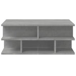 Salongbord Betonggrå 70X70X29 Cm Konstruert Tre