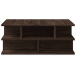 Salongbord Brun Eik 70X70X29 Cm Konstruert Tre