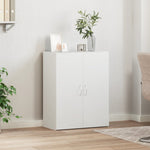 Arkivskap Hvit 60X32X77,5 Cm Konstruert Tre