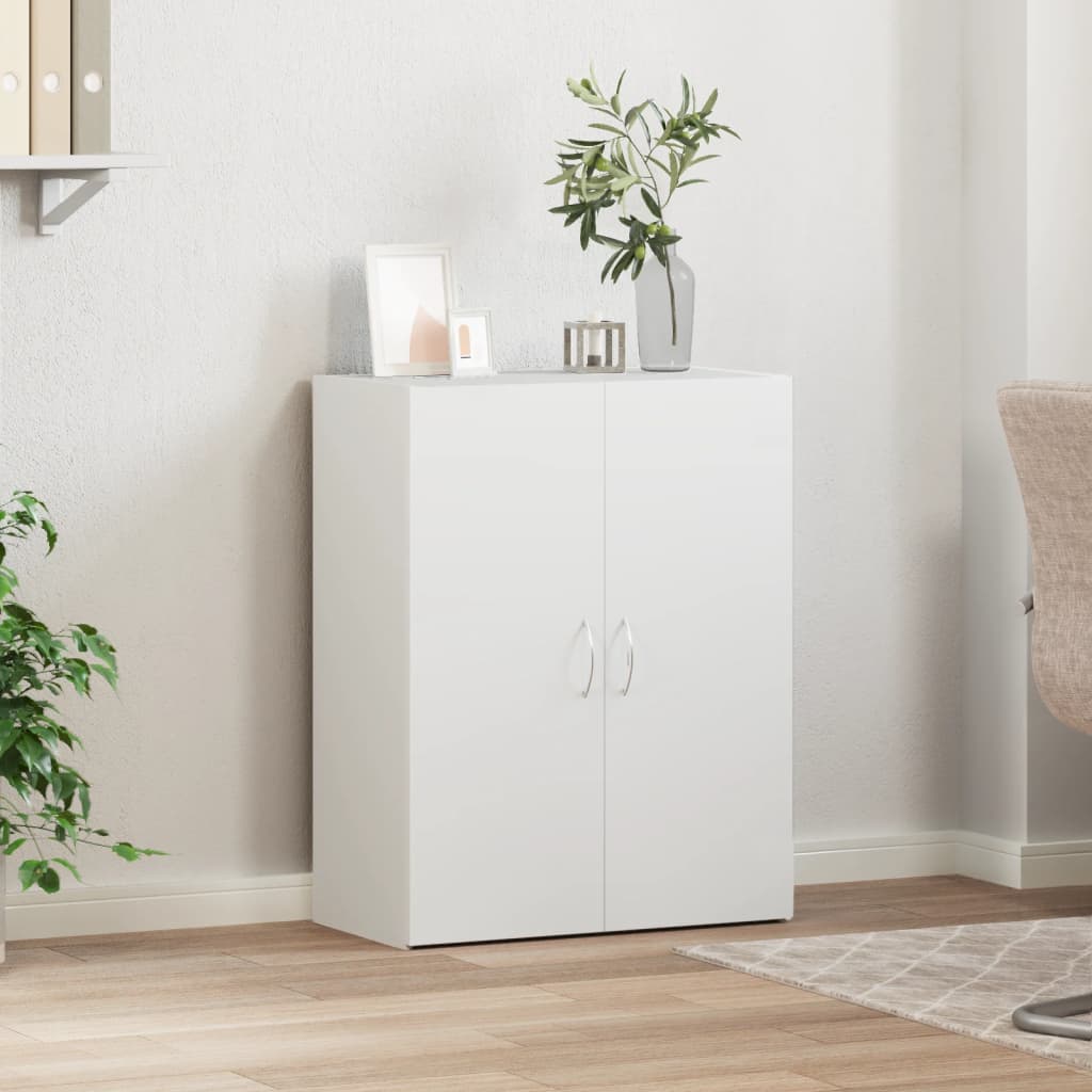 Arkivskap Hvit 60X32X77,5 Cm Konstruert Tre