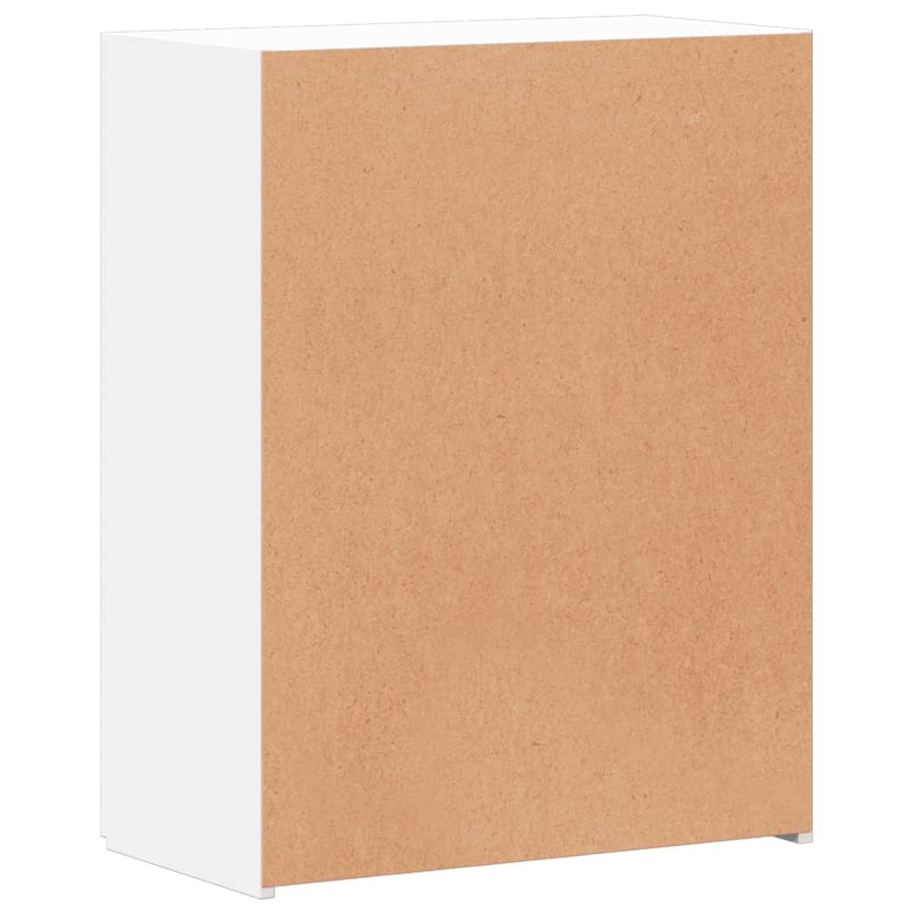 Arkivskap Hvit 60X32X77,5 Cm Konstruert Tre