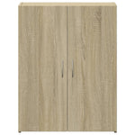Arkivskap Sonoma Eik 60X32X77,5 Cm Konstruert Tre