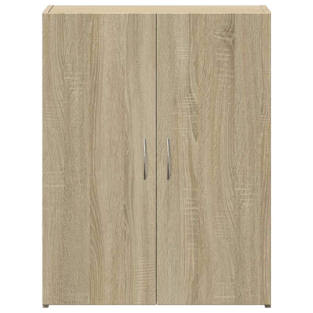 Arkivskap Sonoma Eik 60X32X77,5 Cm Konstruert Tre
