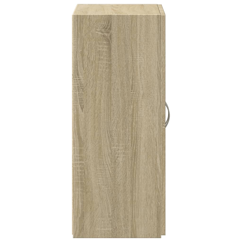 Arkivskap Sonoma Eik 60X32X77,5 Cm Konstruert Tre