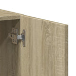 Arkivskap Sonoma Eik 60X32X77,5 Cm Konstruert Tre